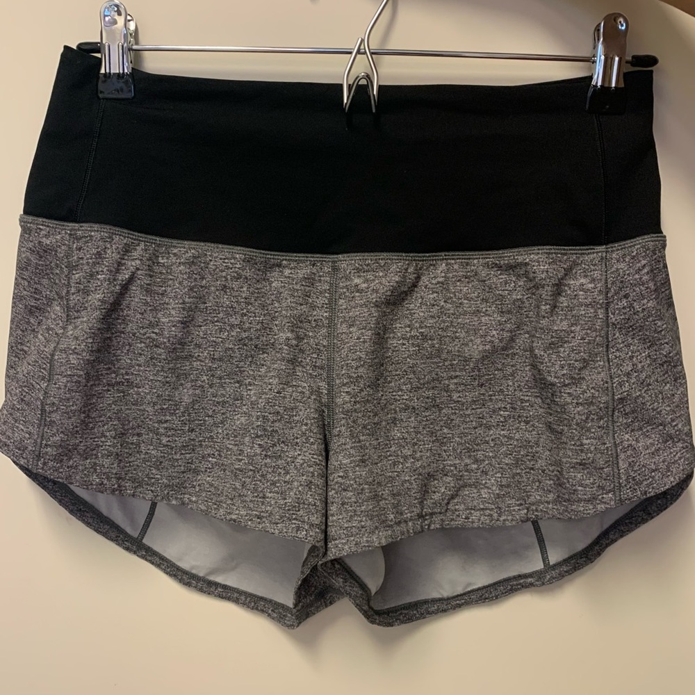 Lululemon speed-up shorts